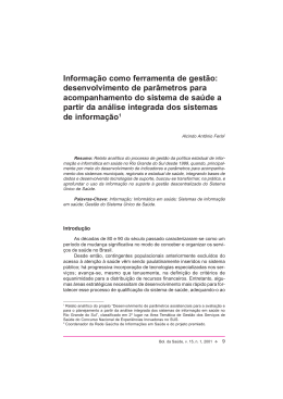 Informa&ccedil;&atilde;o como ferramenta de gest&atilde;o