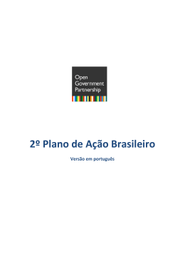 2º Plano de Ação Brasileiro para Governo Aberto - e
