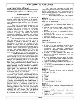 CONHECIMENTOS BÁSICOS