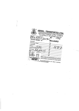 HENVIL - TRANSPORTES LTDA.