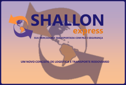 Apresentação em PDF - Shallon Express Transpotes Ltda.