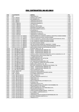 FAX ENTRANTES 06-03-2014 - SIO