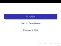 Fun&ccedil;&tilde;oes