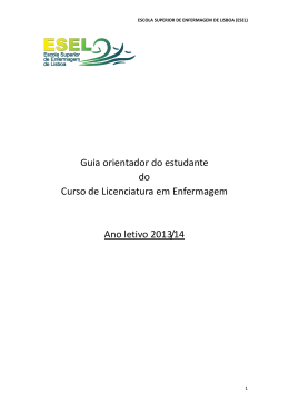 Guia orientador estudante CLE 2013-2014