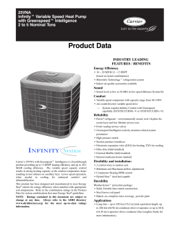 Product Data - HVACpartners