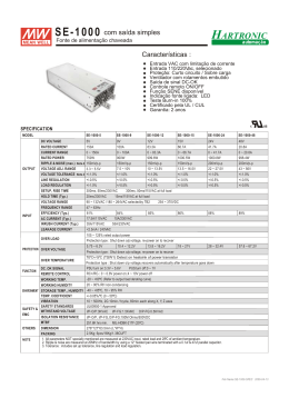 SE-1000 - Hartronic Automa&ccedil;&atilde;o