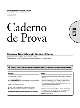 Cirurgia e Traumatologia Bucomacilofacial