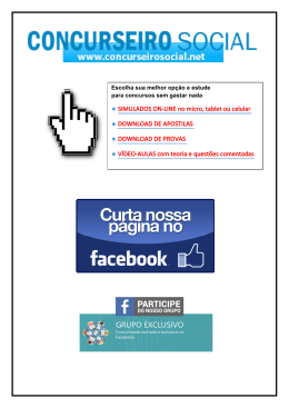 Fa&ccedil;a aqui o da prova