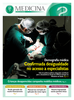 Jornal CFM 203 DEZEMBRO.indd - Conselho Federal de Medicina