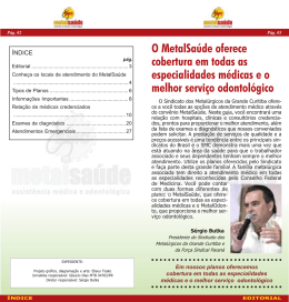 visualizar / baixar aqui - Sindicato dos Metal&uacute;rgicos da Grande