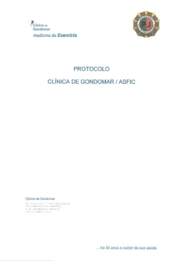 PROTOCOLO CL&Iacute;NICA DE GONDOMAR I ASFIC