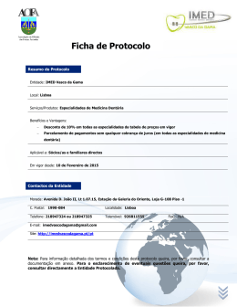 Ficha de Protocolo