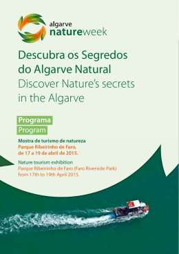 Programa - Algarve Nature Week