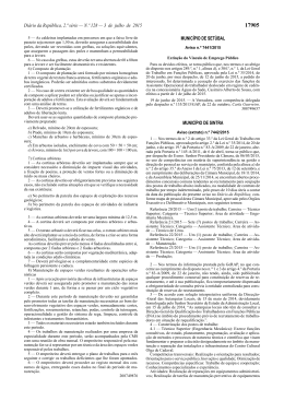 Di&aacute;rio da Rep&uacute;blica, 2.&ordf; s&eacute;rie &mdash; N.&ordm; 128 &mdash; 3 de julho de 2015