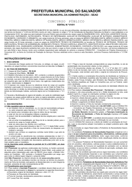 PREFEITURA MUNICIPAL DO SALVADOR
