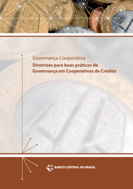 Diretrizes para boas pr&aacute;ticas de Governan&ccedil;a em Cooperativas de