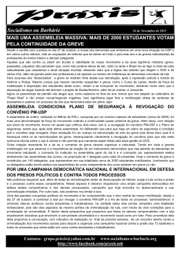 Mais uma assembleia massiva
