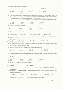 7. Aplique as propriedades da redicia&ccedil;&atilde;o: 8. Uma equipe de