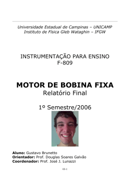 MOTOR DE BOBINA FIXA - IFGW