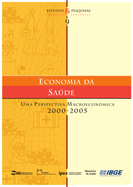Economia da Sa&uacute;de
