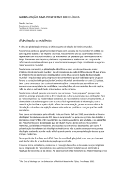 GLOBALIZA&Ccedil;&Atilde;O, UMA PERSPECTIVA