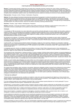 ia. Uma perspectiva do ensino jur?