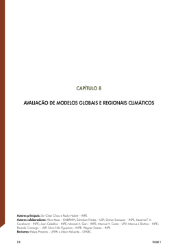 capítulo 8 avaliação de modelos globais e regionais