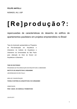 [Re]produ&ccedil;&atilde;o?: - Biblioteca Digital de Teses e Disserta&ccedil;&otilde;es da USP