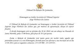 homenagem_ sr_jorge - Tribunal da Relação de Guimarães