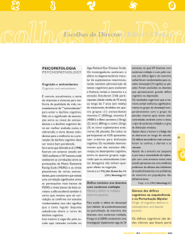 PSICOPATOLOGIA PSYCHOPATHOLOGY