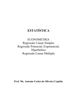 I - CONCEITO DE ECONOMETRIA