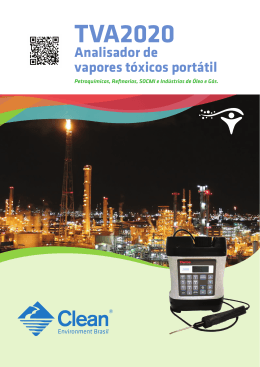 Folheto TVA 2020 para Petroquímicas