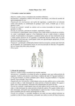 Senior Fitness Test &ndash; SFT