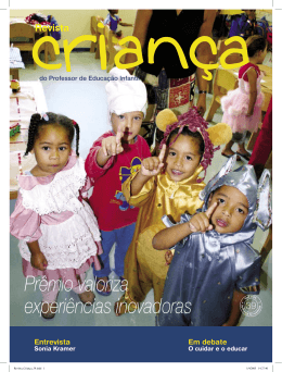 revista crian&ccedil;a 39 - Minist&eacute;rio da Educa&ccedil;&atilde;o