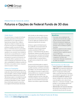 Futuros e opções de Federal Funds de 30 dias