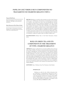role of green tea and its components in the treatment of type 2