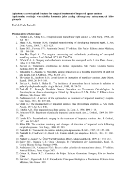 Apicotomy: a root apical fracture for surgical treatment of