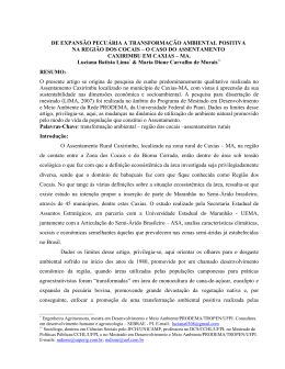 De expans&atilde;o pecu&aacute;ria a transforma&ccedil;&atilde;o ambiental positiva na