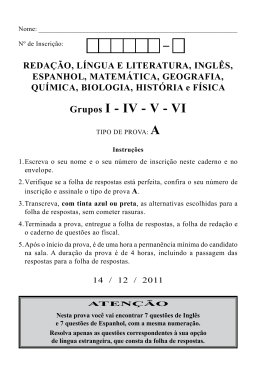 Grupos I - IV - V - VI