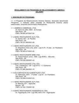 1- DO CONCURSO - Restaurante America