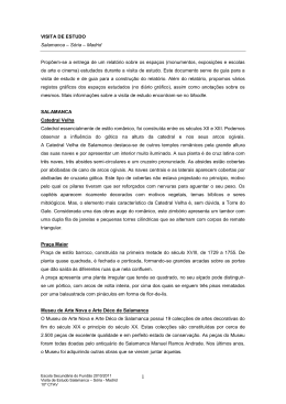 III.3.1.Gui&atilde;o da Visita de Estudo Santar&eacute;m - Lisboa