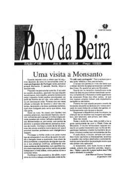 Uma visita - Rádio Clube Monsanto
