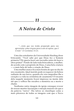 11 A Noiva de Cristo