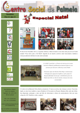 Especial Natal 2013 - Centro Social de Palmela