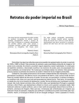 Retratos do poder imperial no Brasil