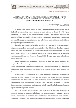 DOI: 10.4025/4cih.pphuem.638 A CREN&Ccedil;A DA NOIVA NA