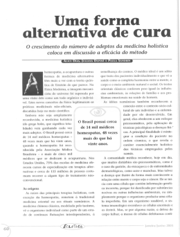 18 - uma forma alternativa de cura - Portal PUC