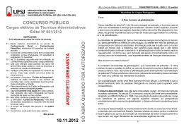Arquiteto/Urbanista
