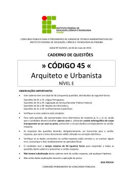 Prova - IFPB