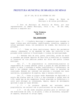 PREFEITURA MUNICIPAL DE BRASILIA DE MINAS